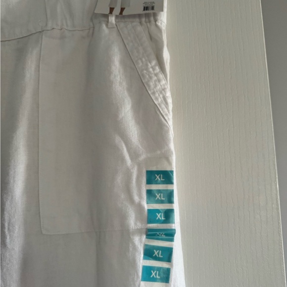 Zac & Rachel NWT Wide Leg Pants in Cream - Picture 12 of 13